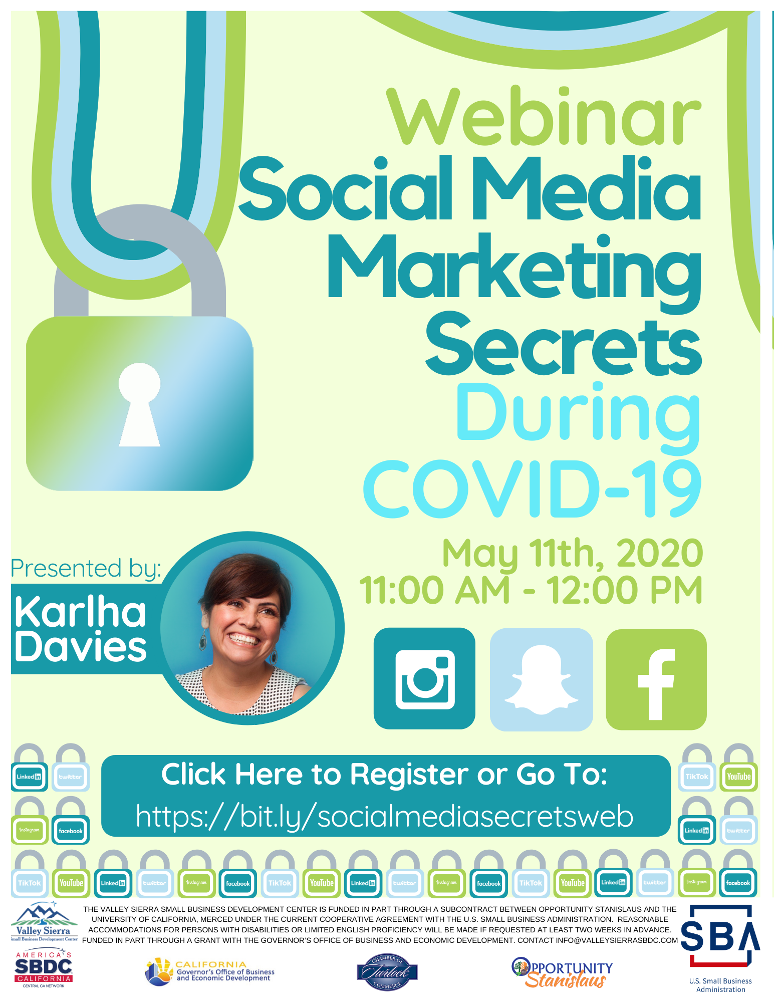 social media flyer