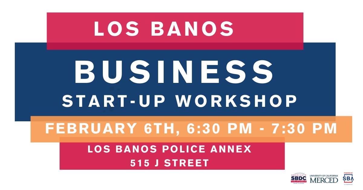 Los Banos Business Start Up header image