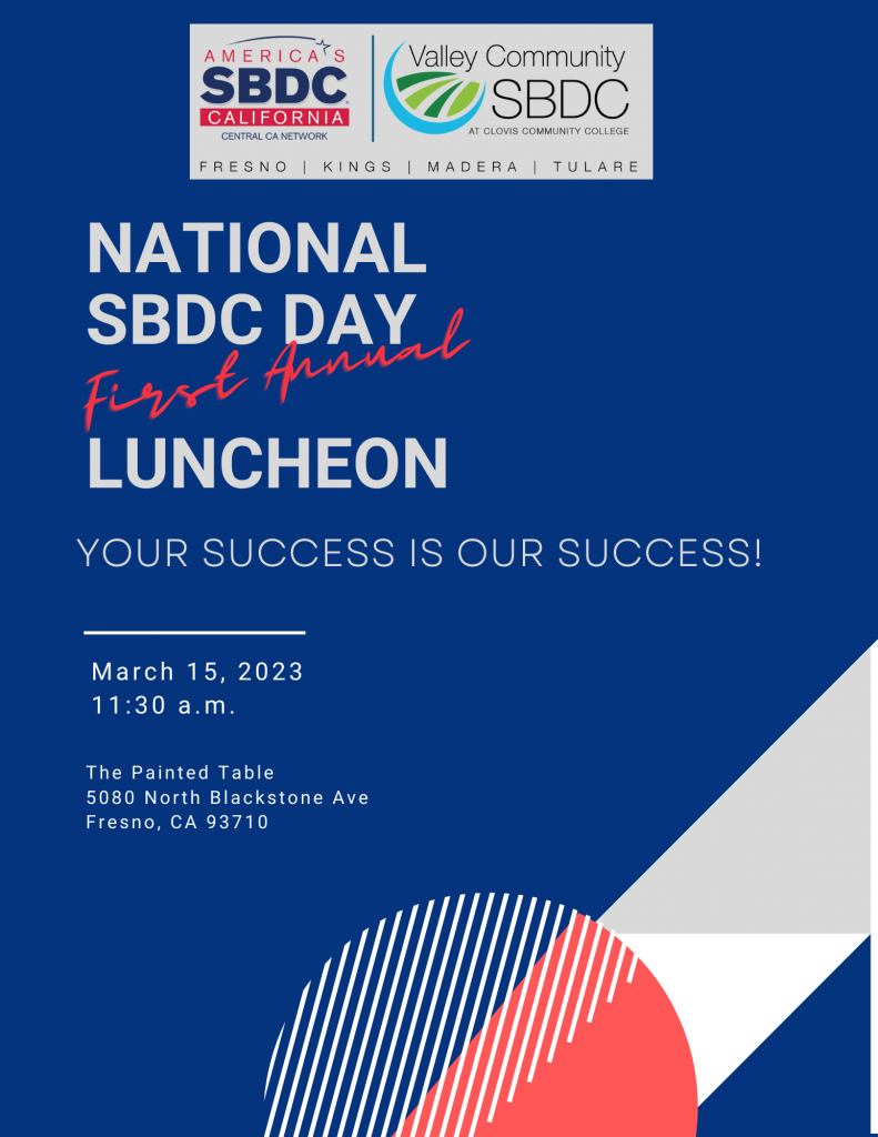 National SBDC Day graphic